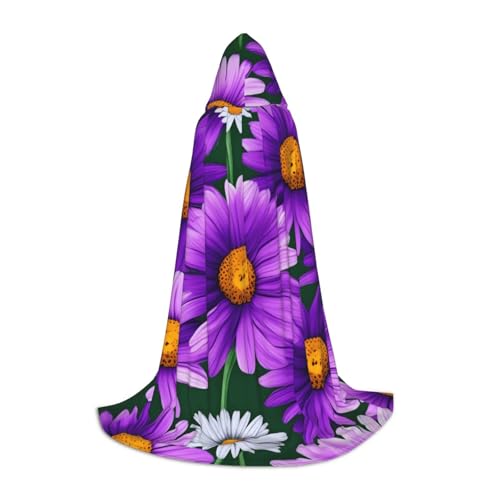 Evengigy Kapuzenumhang mit Gänseblümchen-Aufdruck, für Teenager, Halloween, Cosplay-Umhang, Robe für Kinder Evengigy Kapuzenumhang mit Gänseblümchen-Aufdruck, für Teenager, Halloween, Cosplay-Umhang, Robe für Kinder von Evengigy