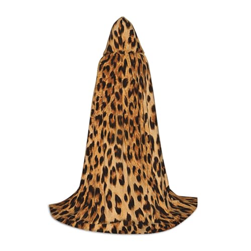 Evengigy Kapuzenumhang mit Leopardenmuster, für Teenager, Halloween, Cosplay, Umhang Evengigy Kapuzenumhang mit Leopardenmuster, für Teenager, Halloween, Cosplay, Umhang von Evengigy