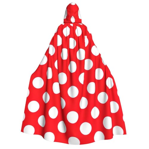 Evengigy Niedlicher Halloween-Kapuzenumhang mit Punktemuster, großer Kapuzenumhang für Cosplay, Uniform, für Damen und Herren Evengigy Niedlicher Halloween-Kapuzenumhang mit Punktemuster, großer Kapuzenumhang für Cosplay, Uniform, für Damen und Herren von Evengigy