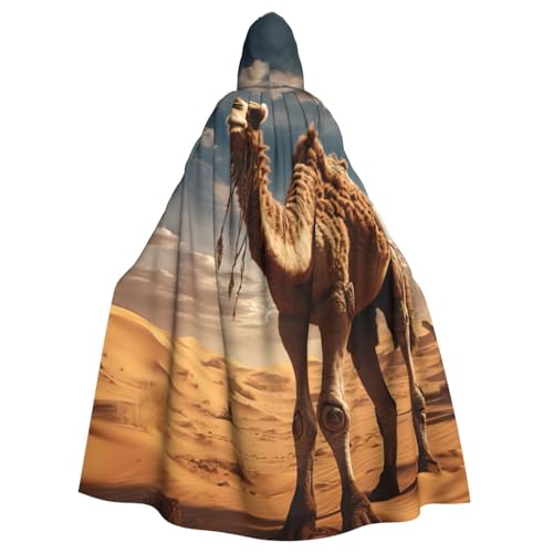 Evengigy Umhang mit Kapuze, Wüstensand, Kamel, für Damen und Herren, Erwachsene, Halloween, Kapuzenumhang, Cosplay-Umhang, Uniform Evengigy Umhang mit Kapuze, Wüstensand, Kamel, für Damen und Herren, Erwachsene, Halloween, Kapuzenumhang, Cosplay-Umhang, Uniform von Evengigy