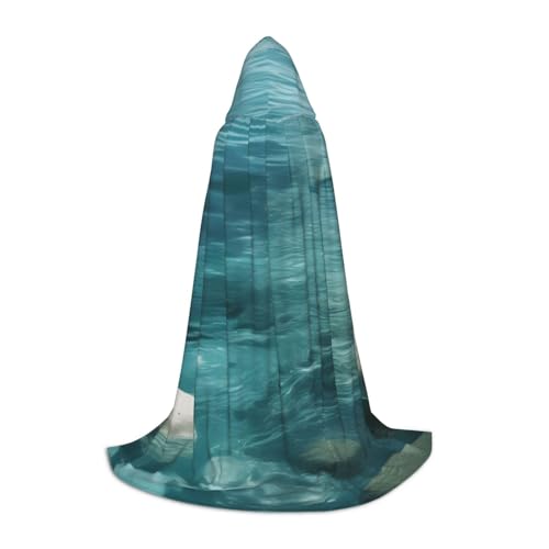 Evengigy Umhang mit ruhigem Wasserdruck für Teenager, Halloween, Kapuzenumhang, Kinder, Cosplay-Umhang Evengigy Umhang mit ruhigem Wasserdruck für Teenager, Halloween, Kapuzenumhang, Kinder, Cosplay-Umhang von Evengigy