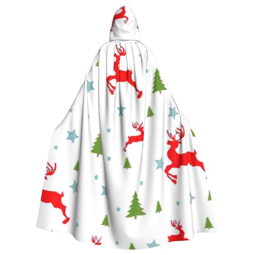Evengigy Weihnachtsumhang für Damen und Herren, Erwachsene, Halloween, Kapuzenumhang, Cosplay-Umhang, Uniform Evengigy Weihnachtsumhang für Damen und Herren, Erwachsene, Halloween, Kapuzenumhang, Cosplay-Umhang, Uniform von Evengigy