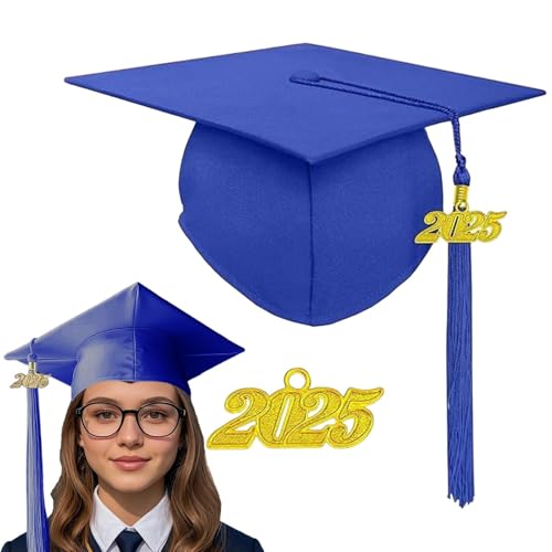 Eventerde Abschlusskappen, Abschlusshüte | Bequeme atmungsaktive Junggesellenhüte mit Jahrplatte - Highschool -Abschluss -Souvenirs, College -Vorräte für Halloween, Cosplay, Fotografieren Eventerde Abschlusskappen, Abschlusshüte | Bequeme atmungsaktive Junggesellenhüte mit Jahrplatte - Highschool -Abschluss -Souvenirs, College -Vorräte für Halloween, Cosplay, Fotografieren von Eventerde
