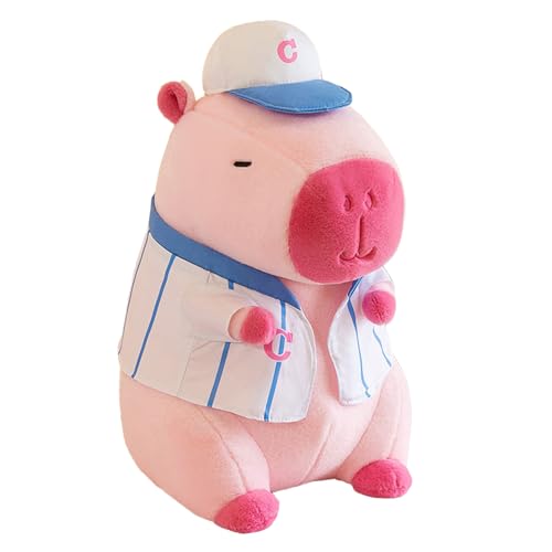 Eventerde Capybara-Plüschtier, Capybara-Plüschtier,Sport Capybara Plüschpuppe - 14-Zoll-Plüschspielzeug, Plüschkissen-Capybara-Spielzeug mit Baseballmütze, gefüllte Capybara-Heimdekoration Eventerde Capybara-Plüschtier, Capybara-Plüschtier,Sport Capybara Plüschpuppe - 14-Zoll-Plüschspielzeug, Plüschkissen-Capybara-Spielzeug mit Baseballmütze, gefüllte Capybara-Heimdekoration von Eventerde