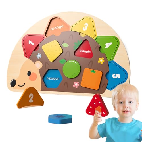 Eventerde Farbensortierspielzeug,Igel Formenpuzzle Aus Holz | Lernspielzeug Für Mädchen Kinder Eltern Kindergarten Vorschule Zuhause Schule Familienspiele Eventerde Farbensortierspielzeug,Igel Formenpuzzle Aus Holz | Lernspielzeug Für Mädchen Kinder Eltern Kindergarten Vorschule Zuhause Schule Familienspiele von Eventerde