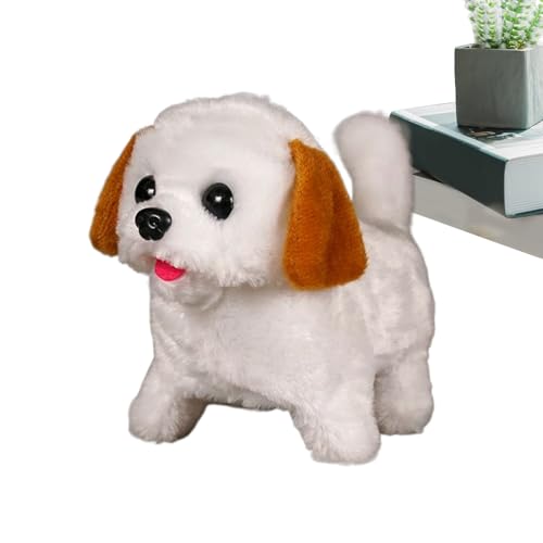 Eventerde Gehen Hundespielzeug für Kinder, wandelnder Puppy | Hundeplüschpuppe Roboter Walking Toy | Realistische interaktive gefüllte Tierwedel -Begleiter -Haustier zum Geburtstag Eventerde Gehen Hundespielzeug für Kinder, wandelnder Puppy | Hundeplüschpuppe Roboter Walking Toy | Realistische interaktive gefüllte Tierwedel -Begleiter -Haustier zum Geburtstag von Eventerde