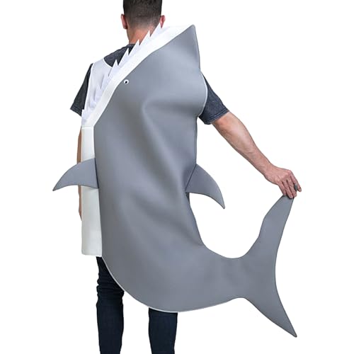 Eventerde Hai Outfit | Lustiges Halloween Kostüm Und Cosplay Outfit - Verstellbares Verkleidungskostüm Für Schulfeier Geburtstag Faschingsparty Und Festivitäten Eventerde Hai Outfit | Lustiges Halloween Kostüm Und Cosplay Outfit - Verstellbares Verkleidungskostüm Für Schulfeier Geburtstag Faschingsparty Und Festivitäten von Eventerde