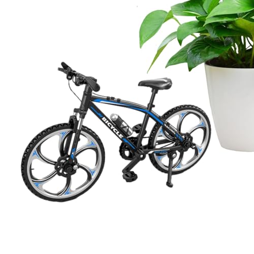 Eventerde -Fahrradmodell, Rennrad-Fahrradmodell aus Metall | Tragbares Miniatur-Rennrad, Finger-Fahrrad, Spielzeug-Fahrradmodell für Zuhause, Schlafzimmer, Ornamente von Eventerde
