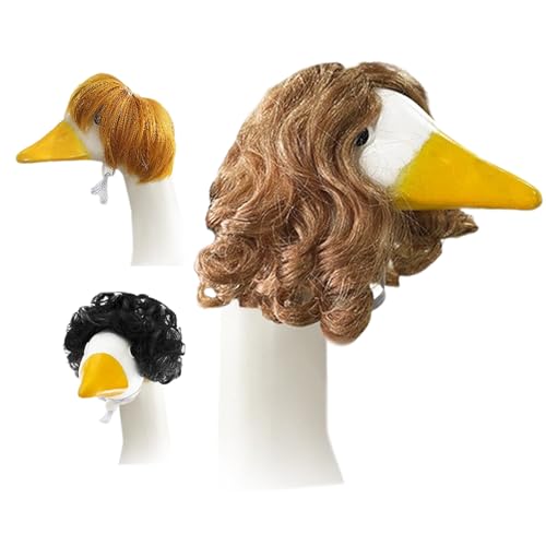 Eventerde Porch Duck Wigs - 3 Stück Lustige Verkleidungsperücke - Dekorative Verkleidung Kopfschmuck Für Ostern Weihnachten Hochzeitsfeier Eventerde Porch Duck Wigs - 3 Stück Lustige Verkleidungsperücke - Dekorative Verkleidung Kopfschmuck Für Ostern Weihnachten Hochzeitsfeier von Eventerde