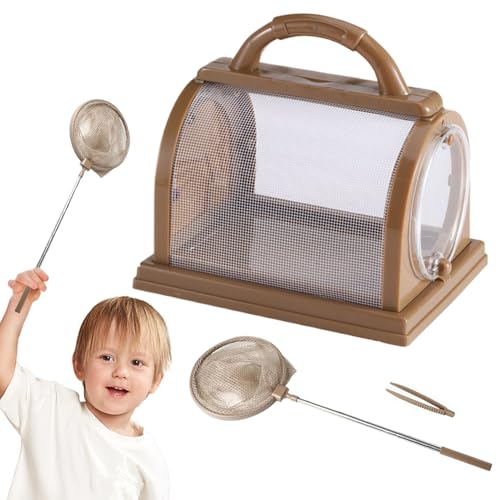 Eventerde Wurmfänger Set - Schmetterlingsfänger Für Schüler - Klappbarer Multifunktions-Fliegenfänger Für Kinder 3-12 Jahre Outdoor-Aktivitäten Garten Camping Eventerde Wurmfänger Set - Schmetterlingsfänger Für Schüler - Klappbarer Multifunktions-Fliegenfänger Für Kinder 3-12 Jahre Outdoor-Aktivitäten Garten Camping von Eventerde