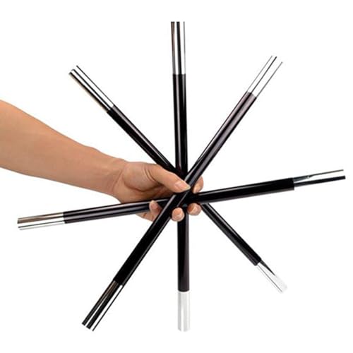 Eventerde Zauberrequisiten für Erwachsene | Teilbarer Zauberstab für professionelle Zauberer - 1 Stick dreht 4 Performance-Zubehör-Stick für Zaubererkostüme und Zaubertricks Eventerde Zauberrequisiten für Erwachsene | Teilbarer Zauberstab für professionelle Zauberer - 1 Stick dreht 4 Performance-Zubehör-Stick für Zaubererkostüme und Zaubertricks von Eventerde