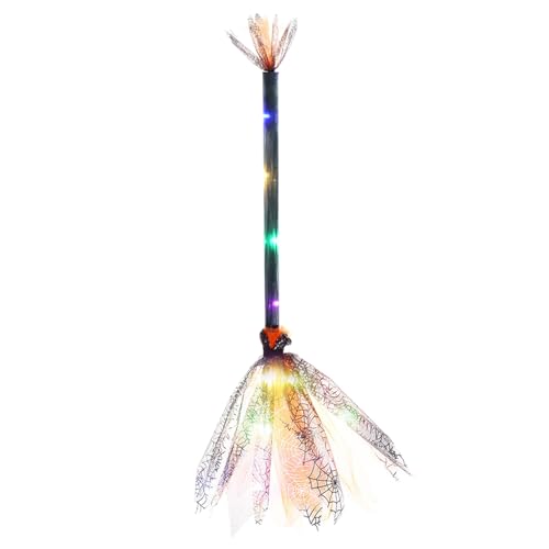 Halloween Hexenbesen Mit LED 65cm Licht Beleuchteter Hexenbesen Cosplay Requisiten Hexen PP Gaze Halloween Kostüm Zubehör Fliegender Für Kinder Erwachsene Halloween Hexenbesen Mit LED 65cm Licht Beleuchteter Hexenbesen Cosplay Requisiten Hexen PP Gaze Halloween Kostüm Zubehör Fliegender Für Kinder Erwachsene von Eventerde