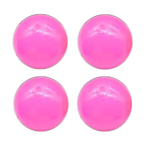 Sticky Ball Leuchtbälle 4 Stück Leuchtende Kinderparty Bälle 5cm Beruhigende Fluoreszierende Sticky Target Wand StickyBall Die Decke Kleben Bleiben Familien Spaß Aktivitäten Klebrige Bälle von Eventerde