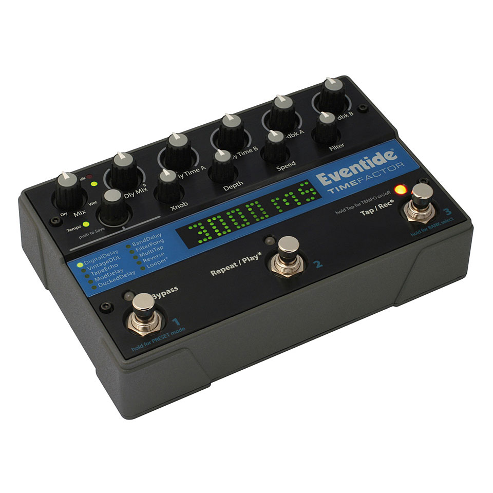 Eventide TimeFactor Delay and Looper effects pedal Effektgerät von Eventide