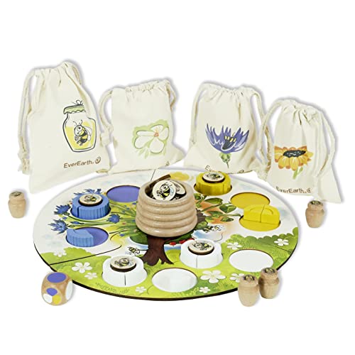 EverEarth 1. Honigernte aus nachhaltigem Holz – Buntes Lernspielzeug zur Förderung von Feinmotorik und Rollenspiel – Umweltfreundliches Spielset für Kinder – EE33794 EverEarth 1. Honigernte aus nachhaltigem Holz – Buntes Lernspielzeug zur Förderung von Feinmotorik und Rollenspiel – Umweltfreundliches Spielset für Kinder – EE33794 von EverEarth