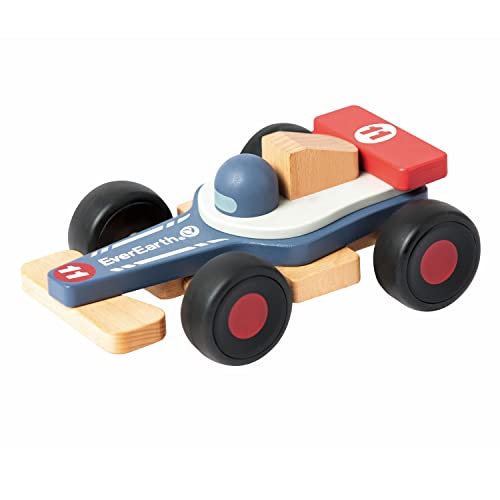 EverEarth Holzrennauto Pastell aus nachhaltigem Holz – Sicheres Spielzeug für Kinder ab 18 Monaten – Fördert Motorik, Fantasie und Spielspaß – unbedenkliche Wasserfarben – Rennauto EE33796 EverEarth Holzrennauto Pastell aus nachhaltigem Holz – Sicheres Spielzeug für Kinder ab 18 Monaten – Fördert Motorik, Fantasie und Spielspaß – unbedenkliche Wasserfarben – Rennauto EE33796 von EverEarth