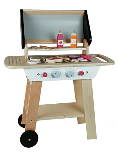EverEarth Spielset Grillen aus nachhaltigem Holz – Kinderspielzeug mit Grill und Zubehör – Lernspiel für fantasievolles Spielen mit unbedenklichen Wasserfarben – Grill-Set EE33905 EverEarth Spielset Grillen aus nachhaltigem Holz – Kinderspielzeug mit Grill und Zubehör – Lernspiel für fantasievolles Spielen mit unbedenklichen Wasserfarben – Grill-Set EE33905 von EverEarth