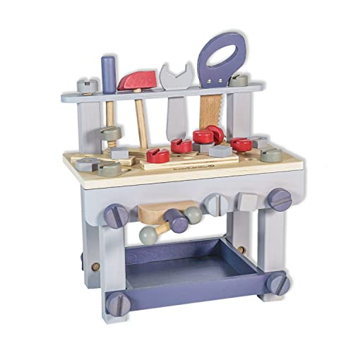 EverEarth Werkbank mit Zubehör aus nachhaltigem Holz – Pastellfarbenes Multi-Set zur Förderung von Kreativität und Feinmotorik – Umweltfreundliches Lernspielzeug für Kinder – EE33788 EverEarth Werkbank mit Zubehör aus nachhaltigem Holz – Pastellfarbenes Multi-Set zur Förderung von Kreativität und Feinmotorik – Umweltfreundliches Lernspielzeug für Kinder – EE33788 von EverEarth