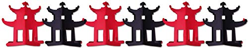 Everflag Girlande Asiatische Tempel 3 m lang Everflag Girlande Asiatische Tempel 3 m lang von Everflag