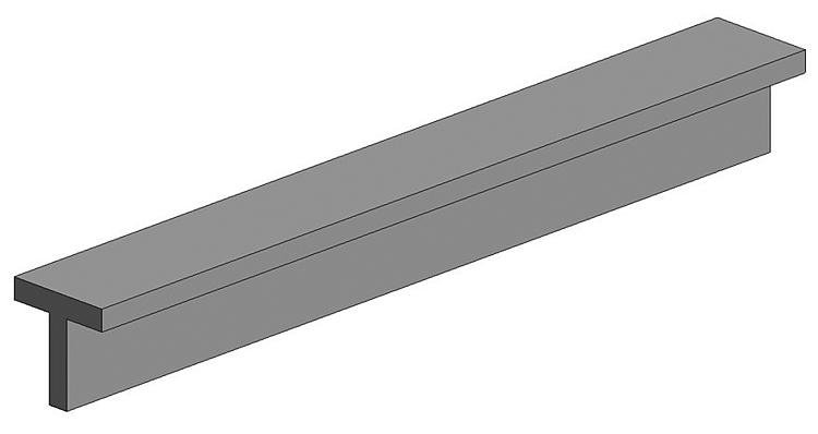 T-Profil, 35 mm lang, Höhe/Breite 3,6 mm, 3 Stück T-Profil, 35 mm lang, Höhe/Breite 3,6 mm, 3 Stück von Evergreen