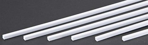 evergreen 398 Vierkantprofile, 600x4,8x4,8 mm, 6 Stück, Small von Evergreen