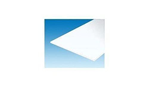 evergreen 9260 Polystyrolplatte, 280 x 350 x 1.50 mm, 4 Stück, weiß von Evergreen