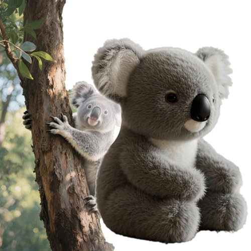 Everlencia Koala Kuscheltier – ultraweiches Plüschtier 25 cm, emotionale Heilung & Stressabbau, lebensechter Koala Bär, Geschenkidee für Kinder & Erwachsene, Geburtstag & Kinderzimmer Dekoration Everlencia Koala Kuscheltier – ultraweiches Plüschtier 25 cm, emotionale Heilung & Stressabbau, lebensechter Koala Bär, Geschenkidee für Kinder & Erwachsene, Geburtstag & Kinderzimmer Dekoration von Everlencia