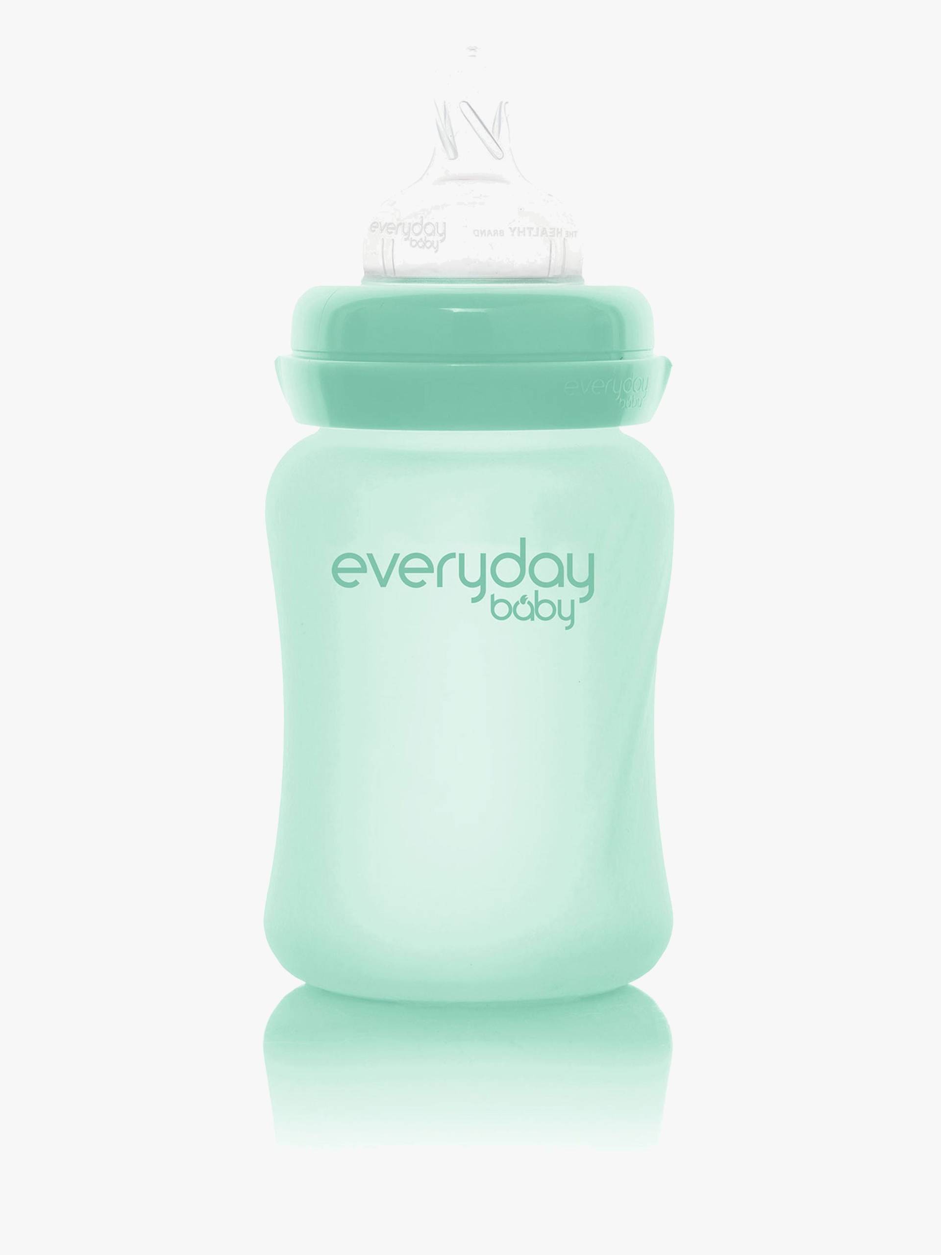 Everyday Baby Babyflasche Glas 150 ml, Minzgrün von EverydayBaby