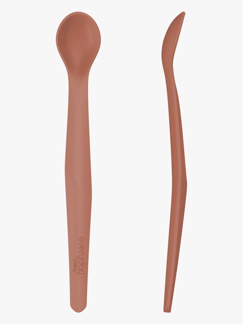 Everyday Baby Löffel Silikon 2er-Pack, Rot Everyday Baby Löffel Silikon 2er-Pack, Rot von EverydayBaby