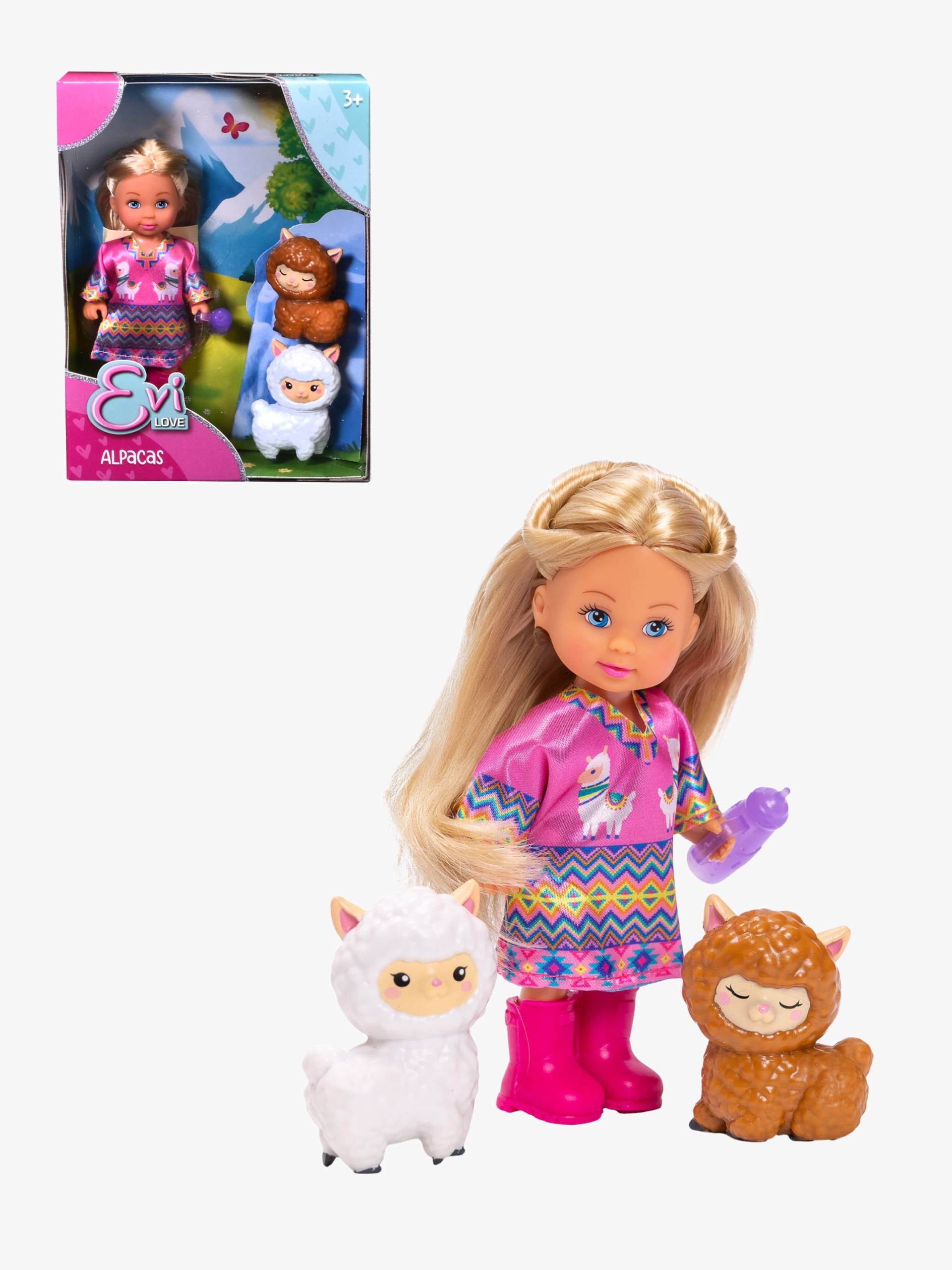 Evi Love Puppe mit Alpakas 12 cm von Evi Love