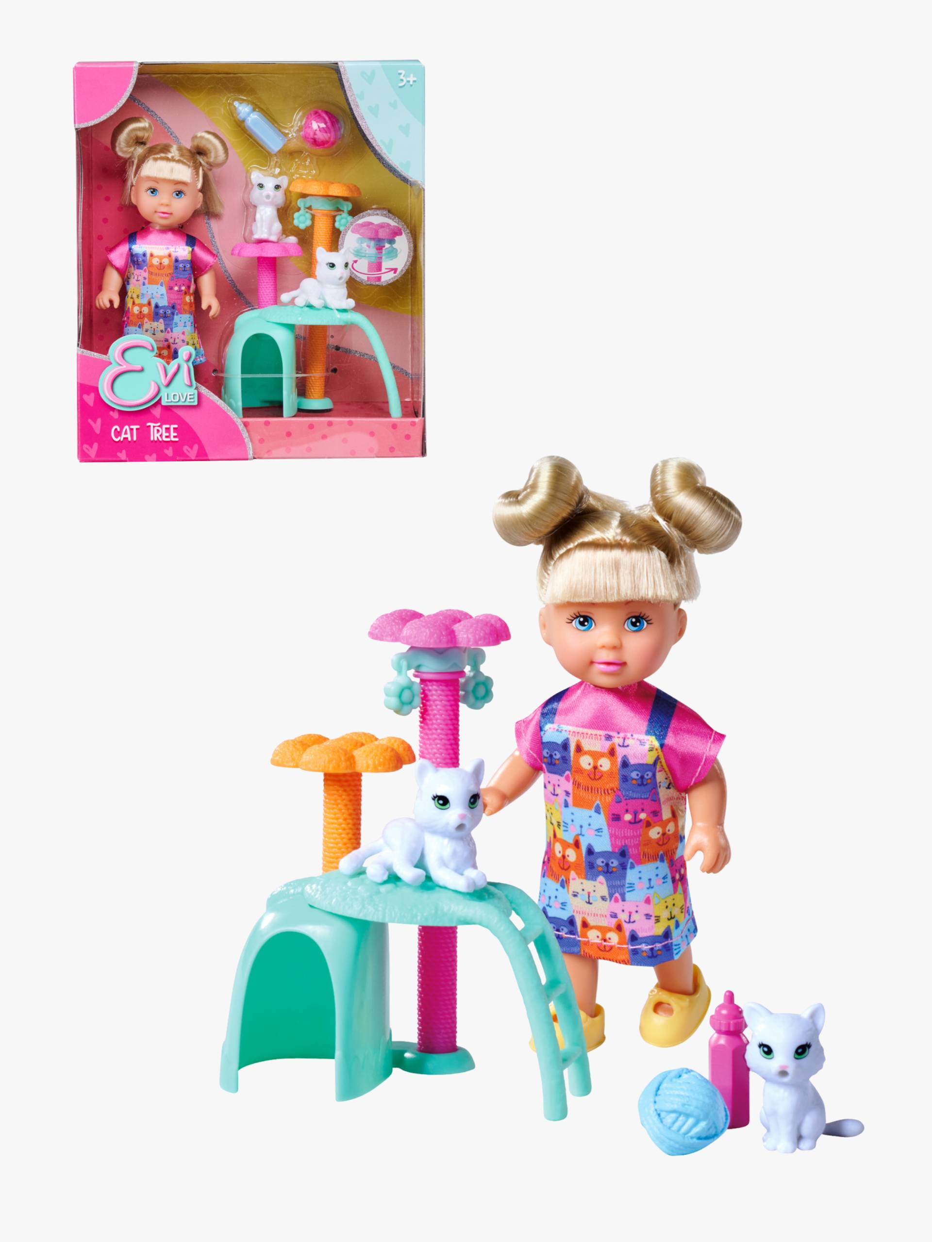 Evi Love Spielset Puppe mit Katzen 12 cm von Evi Love