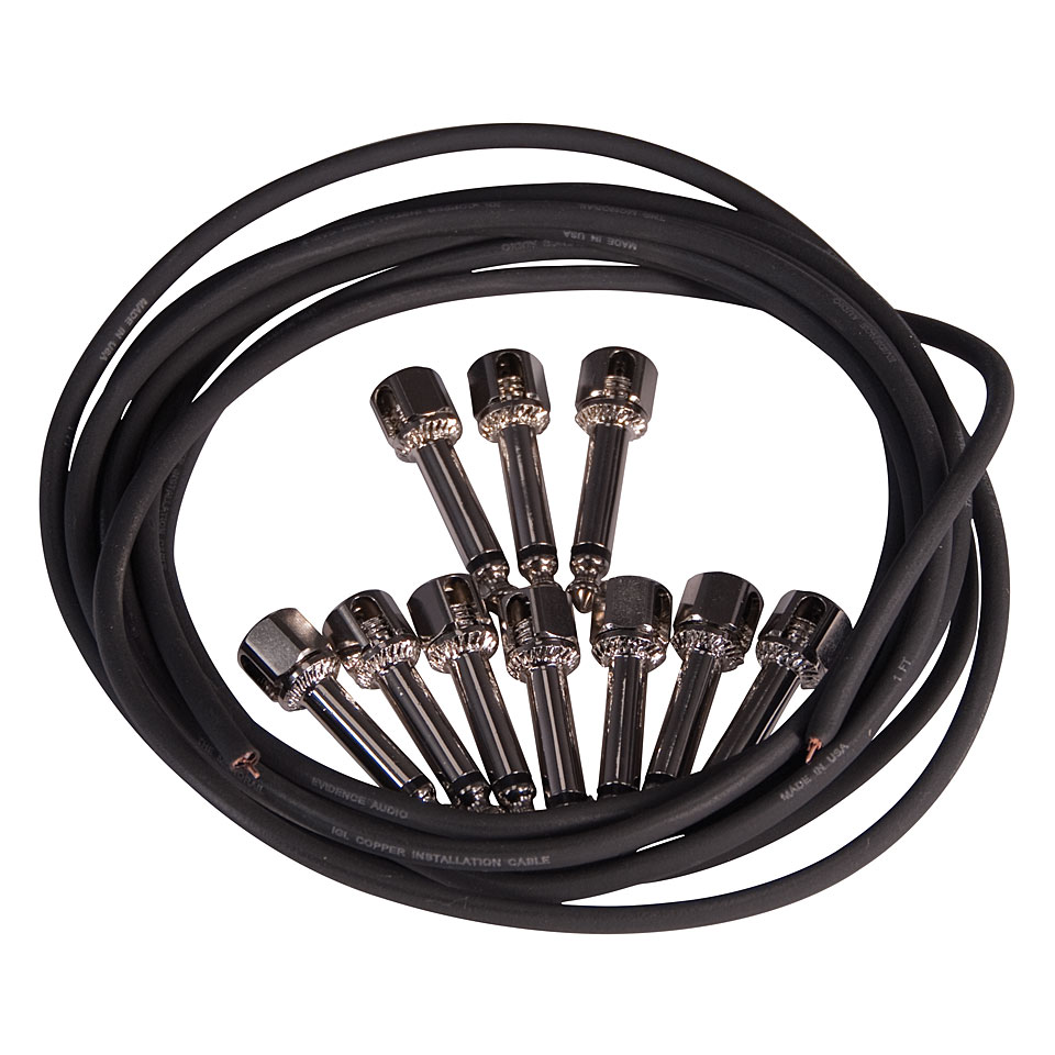 Evidence Audio SIS KIT 10 black Patchkabel Evidence Audio SIS KIT 10 black Patchkabel von Evidence Audio