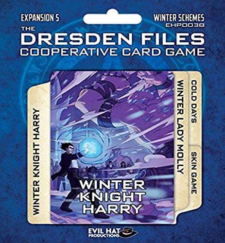 Evil Hat Productions EHP00038 Dresden Files: Cooperative Card Game Expansion 5-Winter Schemes, Mehrfarbig von Evil Hat Productions