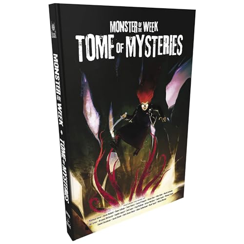 Evil Hat: Monster of The Week: Tome of Mysteries - Hardcover RPG Supplement Book, New Mysteries, Playbooks & Support, Tabletop Roleplaying Game Evil Hat: Monster of The Week: Tome of Mysteries - Hardcover RPG Supplement Book, New Mysteries, Playbooks & Support, Tabletop Roleplaying Game von Evil Hat Productions