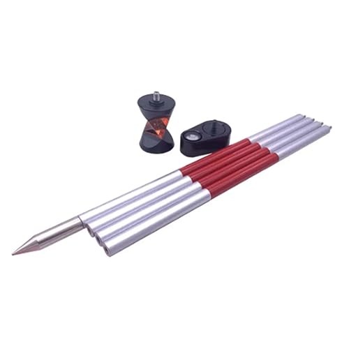 Evzvwruak Mini 360 Grad Prisma für Typ Totalstation Ersetzen GRZ101 Mini Prisma Survey + 4 Stangen mit weicher Tasche + eine Blase, einfach zu bedienen, hohe Guality Evzvwruak Mini 360 Grad Prisma für Typ Totalstation Ersetzen GRZ101 Mini Prisma Survey + 4 Stangen mit weicher Tasche + eine Blase, einfach zu bedienen, hohe Guality von Evzvwruak