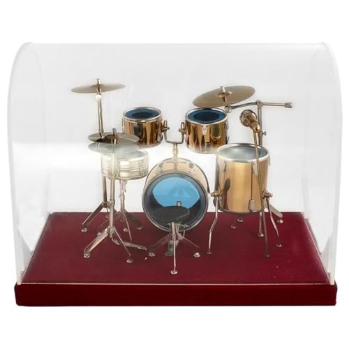Evzvwruak Miniatur Jazz Drum Kit Modell Mini Drum Becken Musikinstrument Modell Miniatur Drum Kit Evzvwruak Miniatur Jazz Drum Kit Modell Mini Drum Becken Musikinstrument Modell Miniatur Drum Kit von Evzvwruak