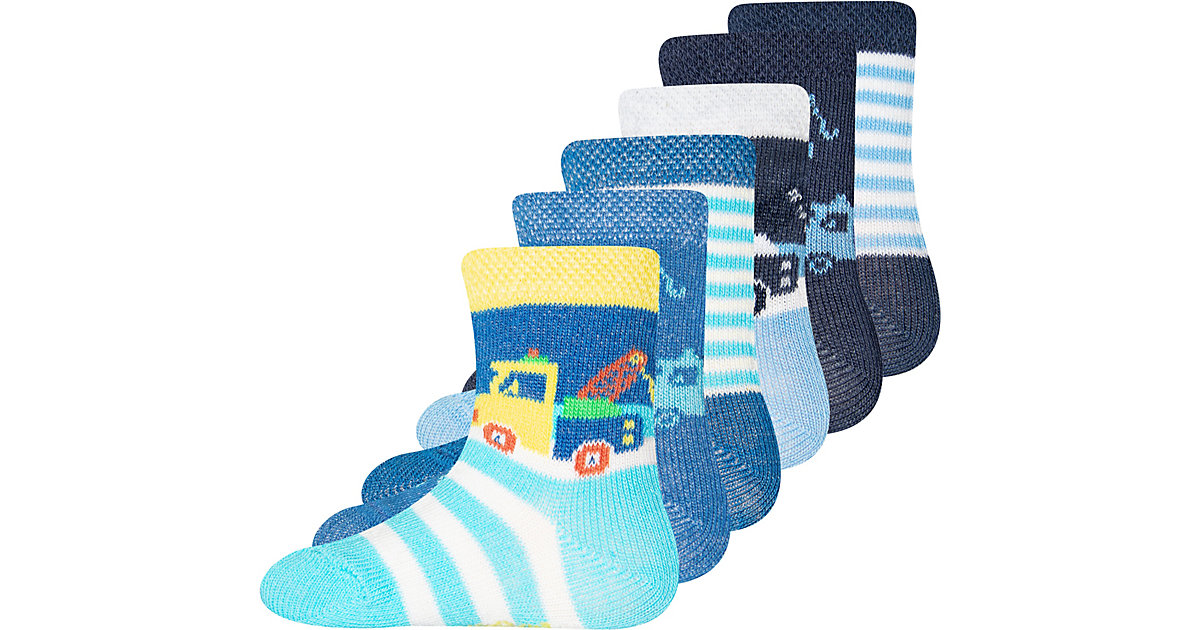 Baby Socken 6er Pack beige/rosa Gr. 16/17 Jungen Kinder Baby Socken 6er Pack beige/rosa Gr. 16/17 Jungen Kinder von Ewers