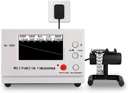 Watch Timing Machine Tester Tools Multifunction Timegrapher with LCD Screen NO.1900, Coaxial MTG Watch Tester Timing Machine Tools for Mechanical Watches Wristwatch. Watch Timing Machine Tester Tools Multifunction Timegrapher with LCD Screen NO.1900, Coaxial MTG Watch Tester Timing Machine Tools for Mechanical Watches Wristwatch. von ExKaTe