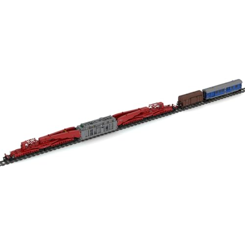 ExPrismarx Zug Bausteine Set, 4806 Teile Uaai 839 Schnabel Auto-Modellbahn-Serie Klemmbausteine Bausatz, Kreatives Geschenke Ornament für Jugendliche & Erwachsene, MOC-159781 von ExPrismarx