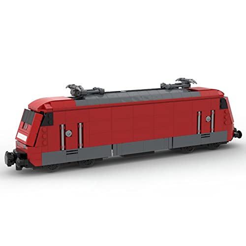 Zug Bausteine Set, 708 Teile 6wide Dynamic – Elektrolokomotive Inter City Express Modell Klemmbausteine Bausatz, Kreatives Geschenke Ornament für Jugendliche & Erwachsene, MOC-78330 von ExPrismarx