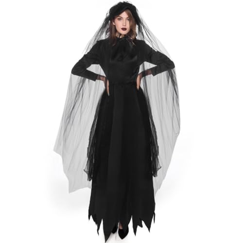 ExaRp Anime-Club-Kleid für Damen, Vampir, Braut, Kostüm, für Party, Halloween von ExaRp