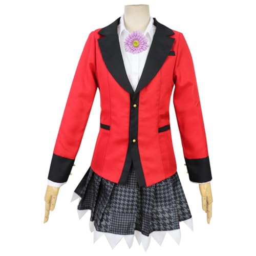 ExaRp Kakegurui Anime Club Kleid Mädchen Verkleidung Anime Cosplay Kostüm für Party Halloween von ExaRp