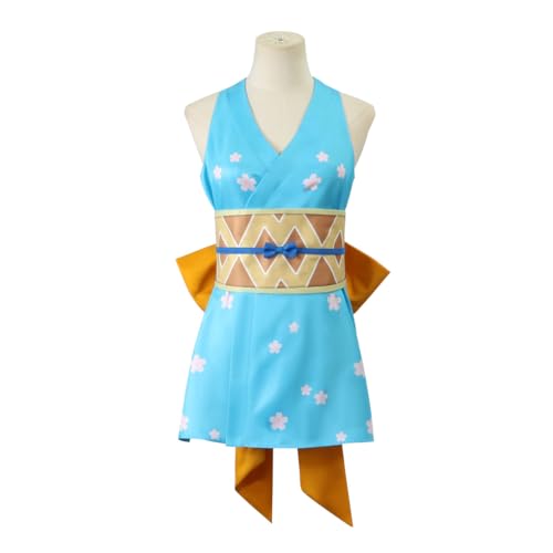 ExaRp One Piece Nami Dress Anime Club Dress Girl Fancy Dress Anime Cosplay Kostüm für Party Halloween von ExaRp