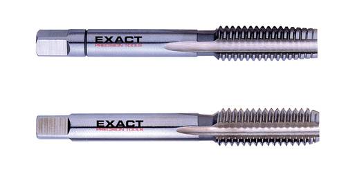 Exact 01218 Handgewindebohrer-Set 2teilig G (BSP) 3/4  14mm Linksschneidend DIN 5157 HSS 1 Set von Exact