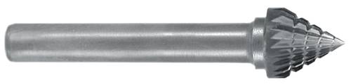 Exact 72422 Frässtift Hartmetall Kegel Länge 50mm Schaftdurchmesser 6mm von Exact