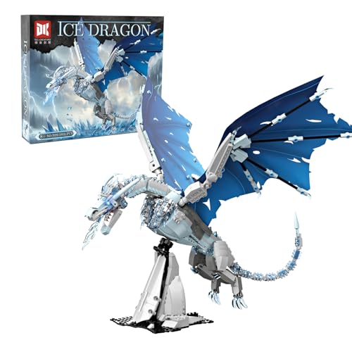 Exairetikos Ideas Ice Dragon Klemmbausteine Bausteinen von Exairetikos