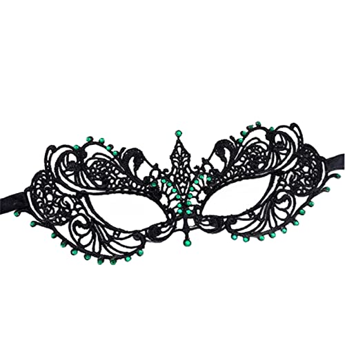 Antike Maske, Maskerade-Maske, leichte Party-Maske, Halbgesichtsmaske, Club-Königin-Augenmaske, Halloween-Cosplay-Maske, Halbgesichtsmaske für Frauen, Maskerade-Maske, Nachtclub, Queen, Augenmaske, von Exingk