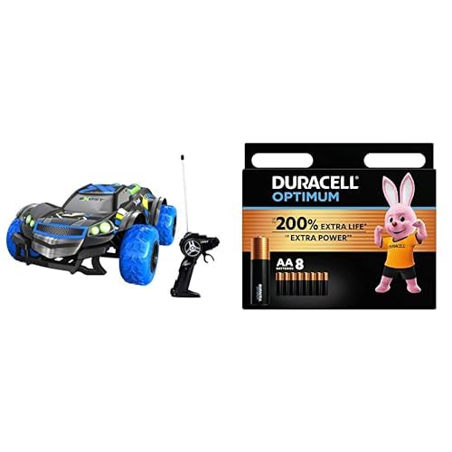 EXOST 20208 XBull Ferngesteuertes Auto 2.4 Ghz Fernbedienung: Neuste Technologie für störungsfreie Verbindung ab 5 Jahren Maßstab 0.0541666666666667 + Duracell Optimum Batterien AA, 8 Stück, bis zu 20 EXOST 20208 XBull Ferngesteuertes Auto 2.4 Ghz Fernbedienung: Neuste Technologie für störungsfreie Verbindung ab 5 Jahren Maßstab 0.0541666666666667 + Duracell Optimum Batterien AA, 8 Stück, bis zu 20 von Exost
