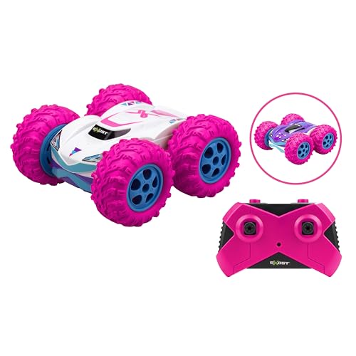 Exost Silverlit Ferngesteuertes Geländefahrzeug 360 Cross Rosa - für Kinder ab 5 Jahren - Allradfahrt auf 2 Seiten mit 360° - Umweltfreundliche, leicht zu öffnende Verpackung - 54727 Exost Silverlit Ferngesteuertes Geländefahrzeug 360 Cross Rosa - für Kinder ab 5 Jahren - Allradfahrt auf 2 Seiten mit 360° - Umweltfreundliche, leicht zu öffnende Verpackung - 54727 von Exost