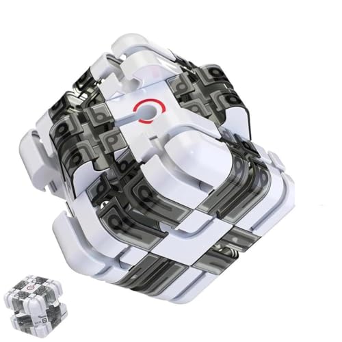 Großes 3D-Labyrinth, magisches Kugelpuzzle, Spielzeug zur Förderung des räumlichen Bewusstseins, hohe Schwierigkeitsgrade, Stressabbau, logische Entwicklung (Grau) von Explcior